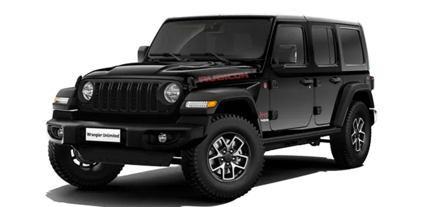 małopolskie Jeep Wrangler cena 318900 przebieg: 1, rok produkcji 2024 z Mława